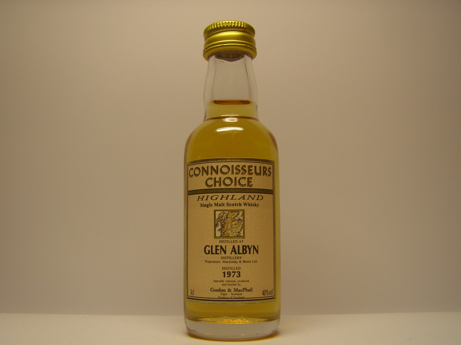 HSMSW 1973 "Connoisseurs Choice" 5cl 40%vol